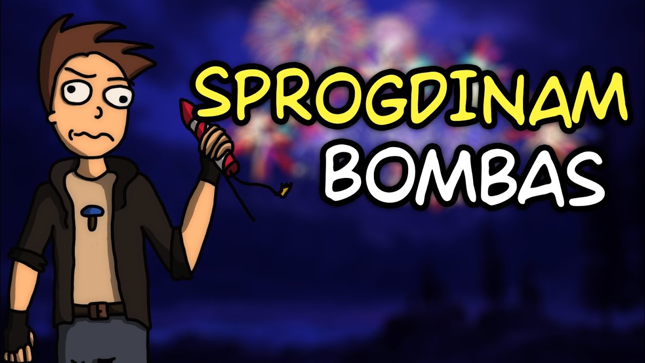 MINECRAFT KURIAME SPROGDINAME BOMBAS!