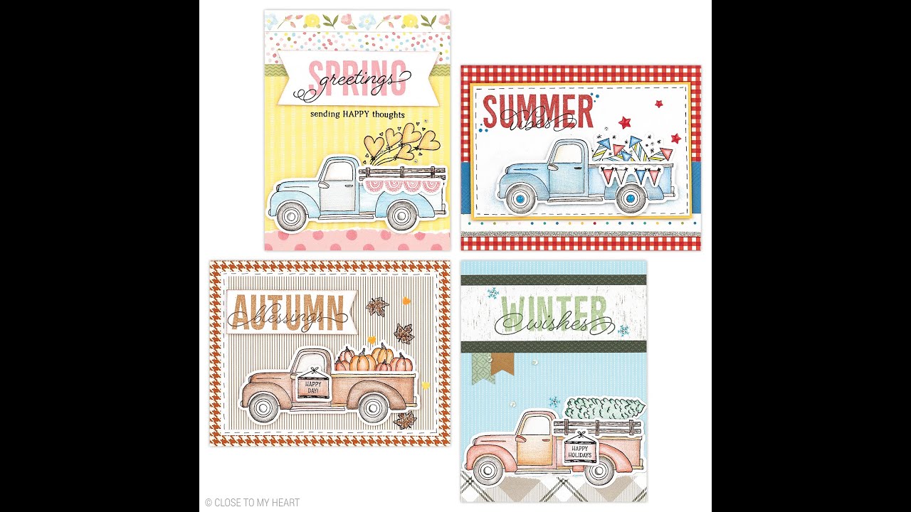 Seasonal Scrapbooking | Seasonal Cards | Workshop Series | Close to My Heart