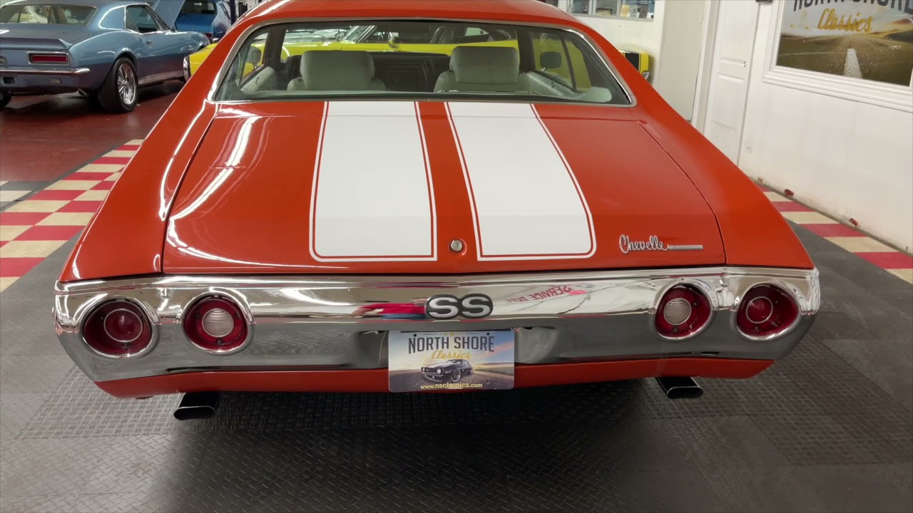 1972 Chevrolet Chevelle - SUPER SPORT - FACTORY BIG BLOCK U CODE VIN -