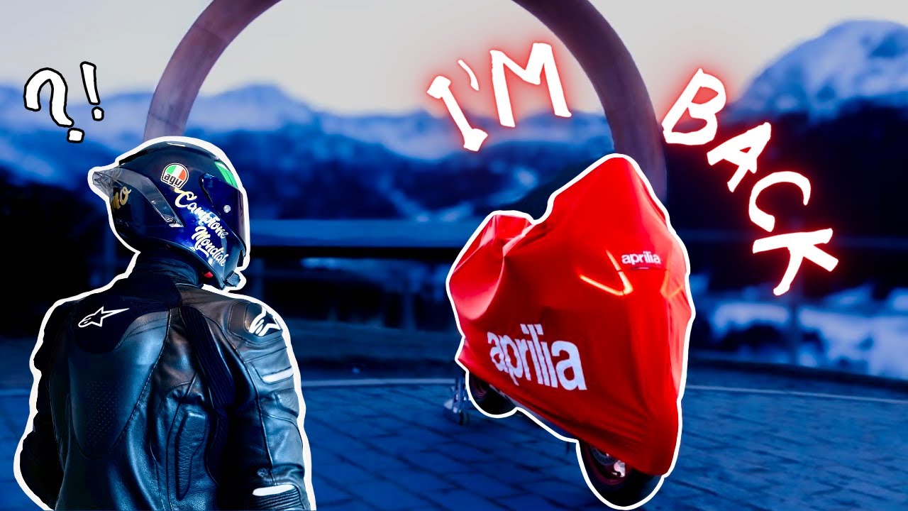 Je suis de retour en Italienne 👀 (Unboxing Aprilia)