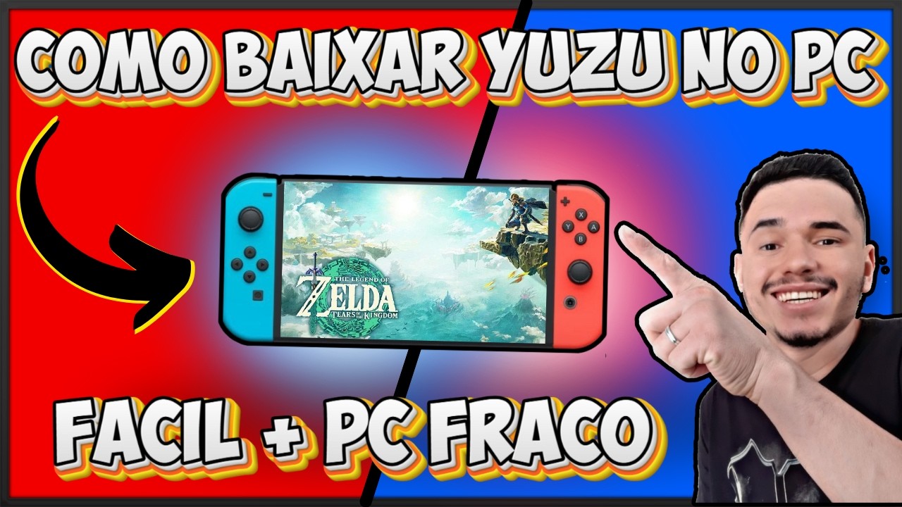 Yuzu 2025: Instale o Emulador de Switch no PC Passo a Passo (Funciona até em PC Fraco!)