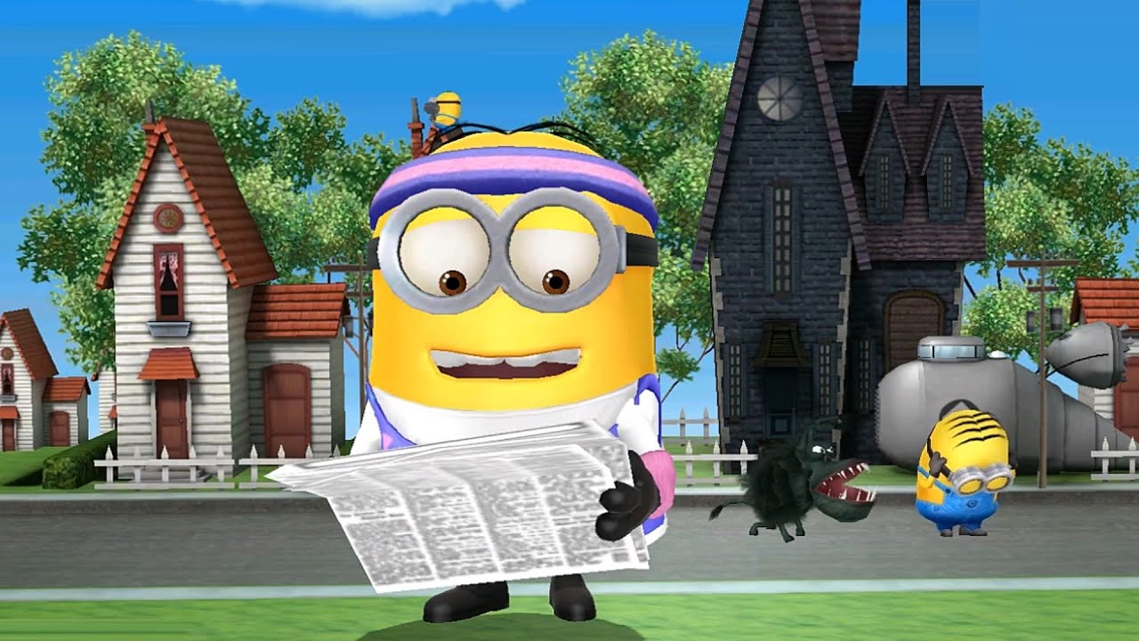 Minion rush Bratts Workout golden ticket costume gameplay walkthrough