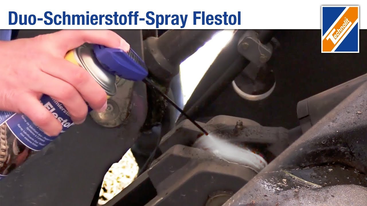 Duo-Schmierstoff-Spray Flestol | Produktfilm