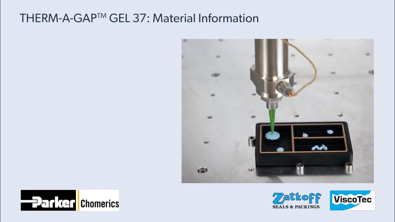 Dispensing THERM-A-GAP™ GEL 37 - Parker Chomerics