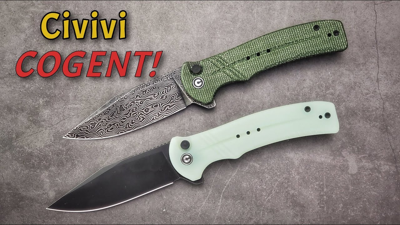 Только что! Нож-флиппер Civivi Cogent с замком Button Lock!