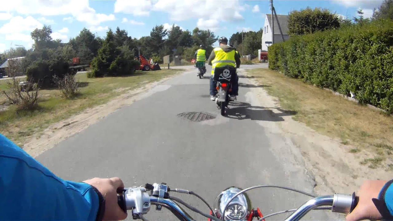 Knallert tur Læsø 2013