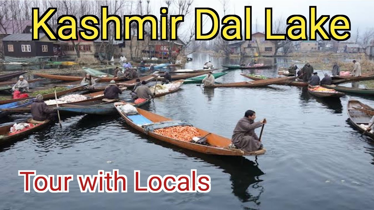 Floating Market In Dal Lake Srinagar | Shopping From Kashmir Dal Lake