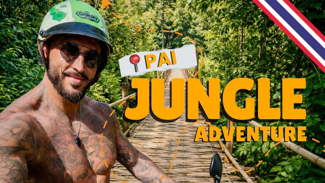 Lost in Pai Jungle 🌿 Bamboo Bridge Walk