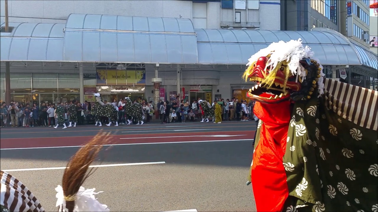 神武さま御神幸祭御獅子舞・稚児行列1