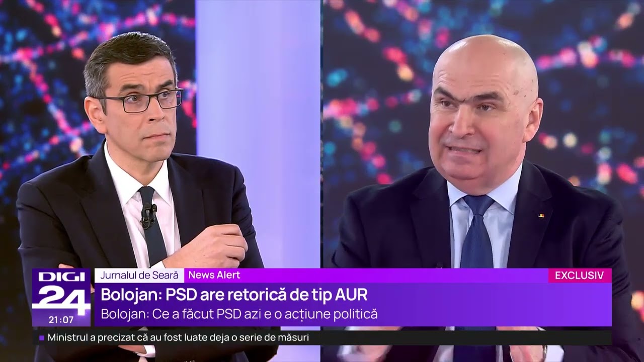 Ilie Bolojan, la Digi24: „Acest buget a fost creionat când nu aveam război în Orientul Mijlociu”