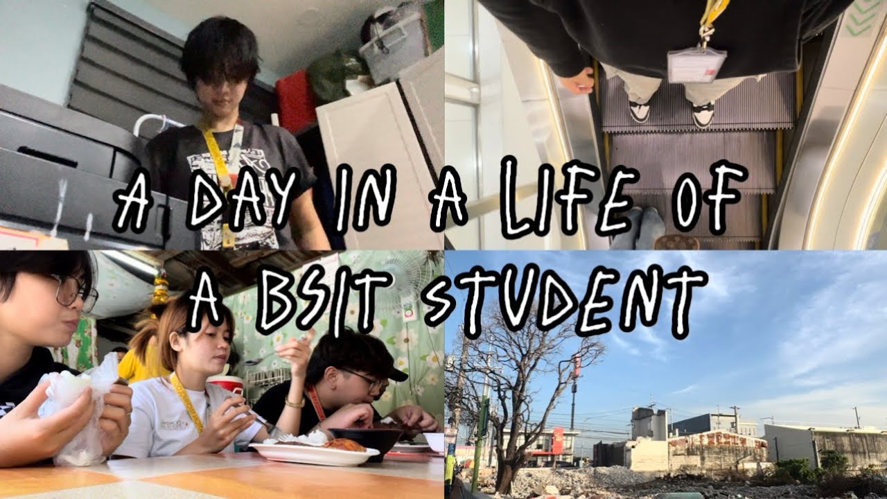 Student Vlog: A Day In My Life As a BSIT Student in 2025