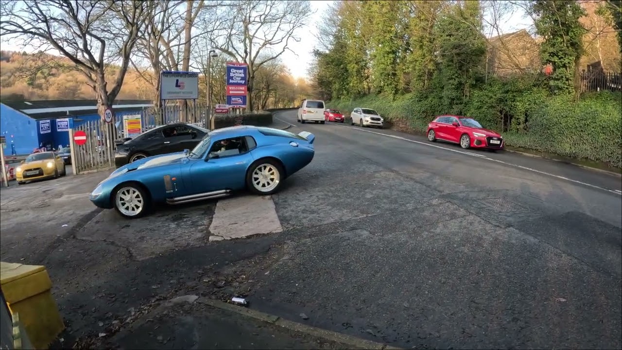 Cars Leaving The Great British Car Journey Meet (02/01/23)