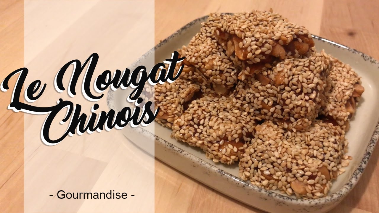 Le Nougat Chinois -  Nougat asiatique - Chewy Sesame Candy - HeyLittleJean