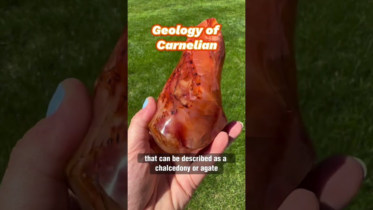 Learn about the geology of Carnelian! 