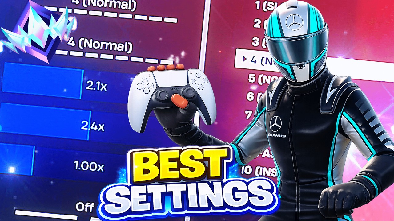 *NEW* BEST UNREAL Controller SETTINGS For Chapter 7 For Exponential & Linear!