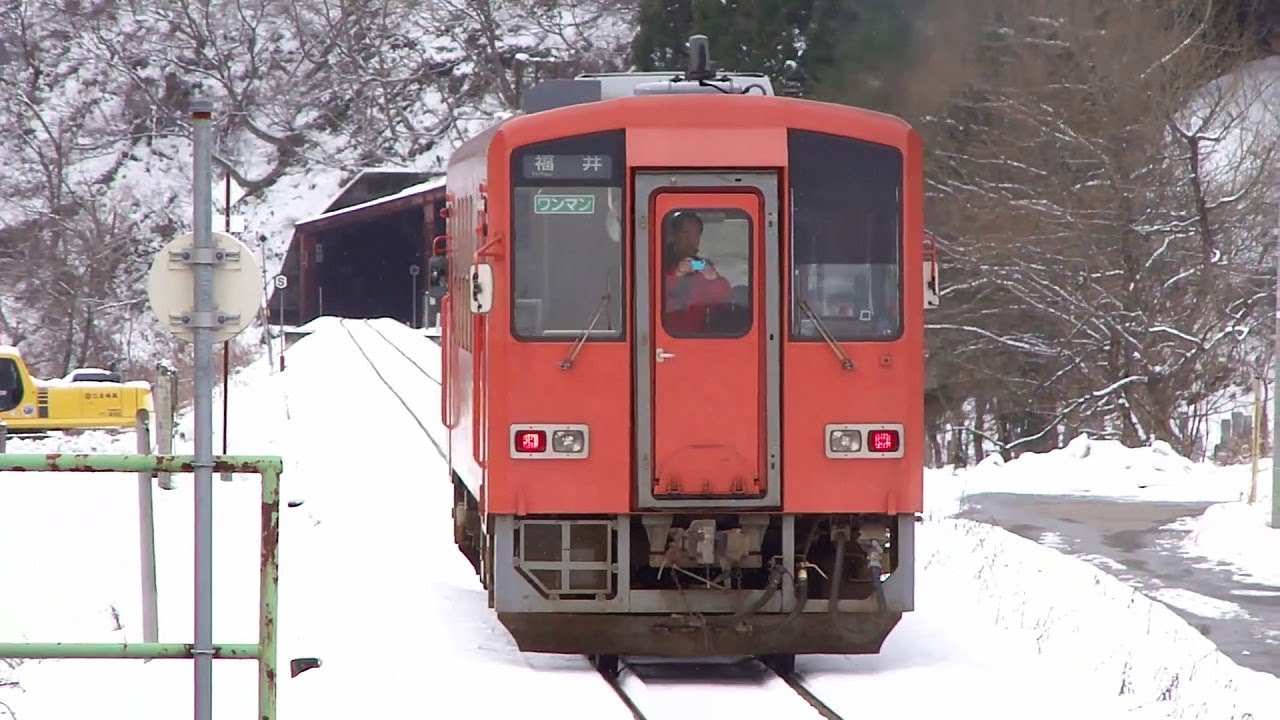 【駅探訪No.27】JR越美北線 九頭竜湖駅にて(At Kuzuryuko Station on the JR Etsumi-Hoku Line)