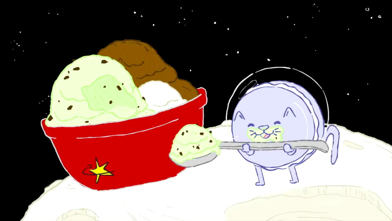 Macaroon Cat - Parry Gripp and Peppermint Bowtie Animation