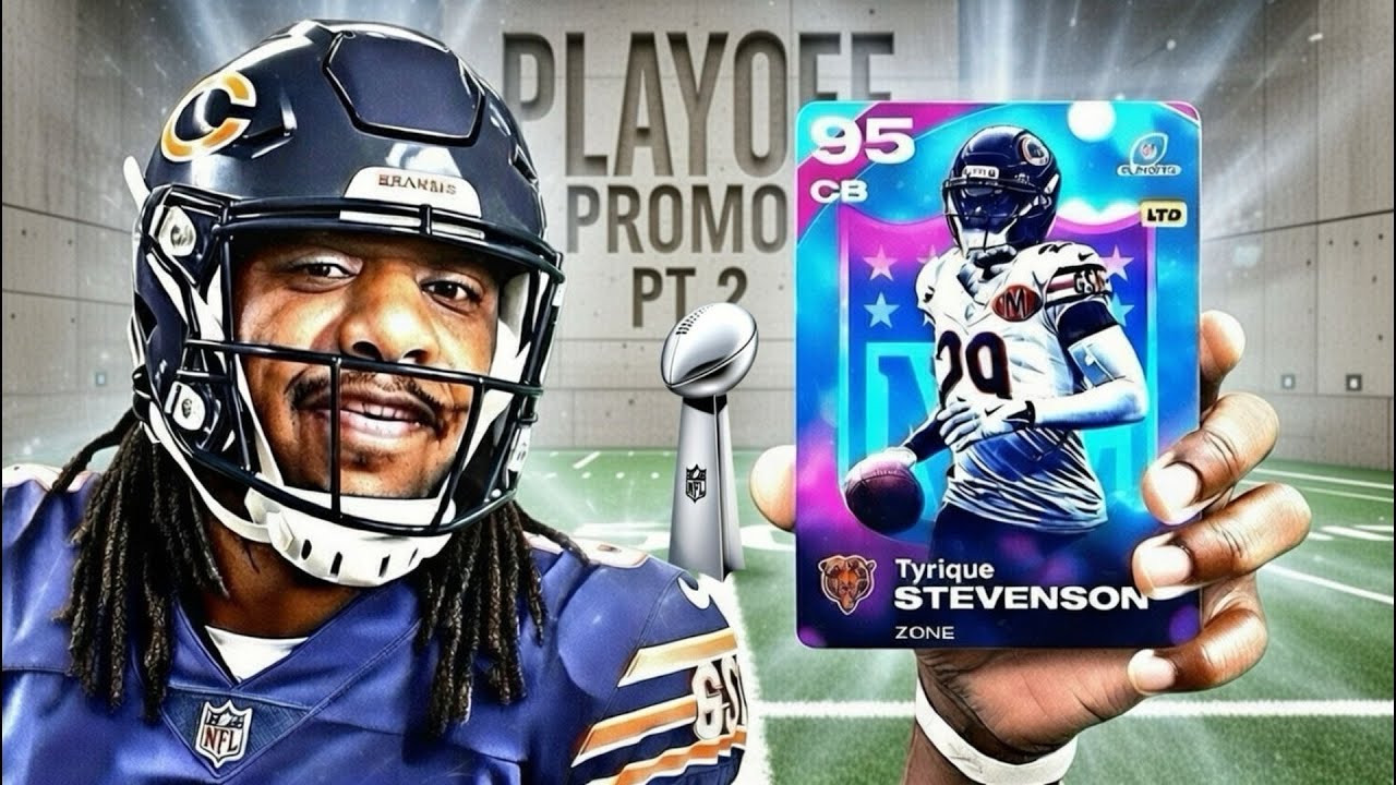 NEW PLAYOFFS PROMO PT 2 REVEAL. CHICAGO BEARS BEST THEME TEAM!?