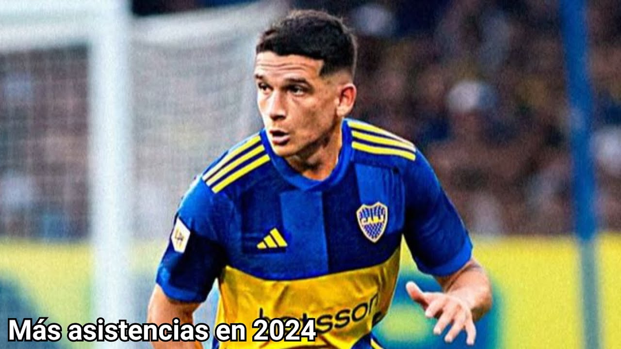 Lautaro Blanco, el jugador de Boca con más asistencias en 2024