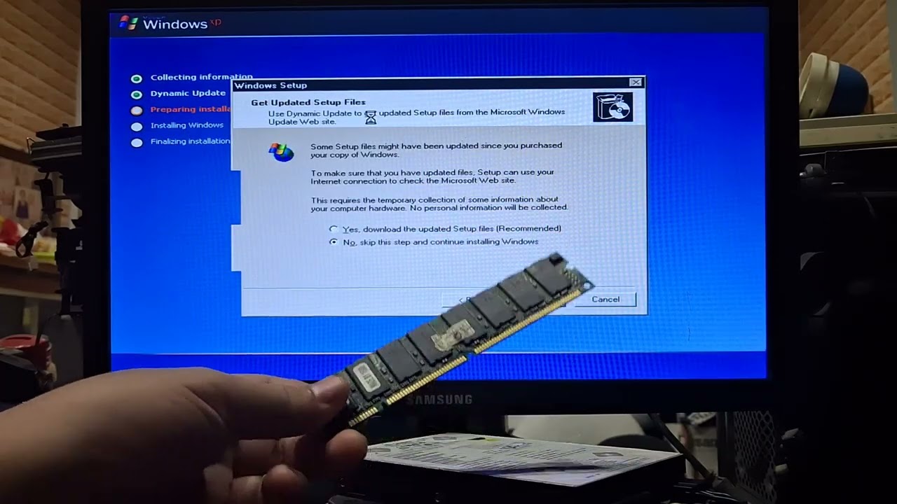 Thử Up Windows me lên WinXp Trên Máy Tính Cổ Pen 2 MMX 266Mhz Khoảng 30 Năm Xem Có Chạy Nổi? Phần 1