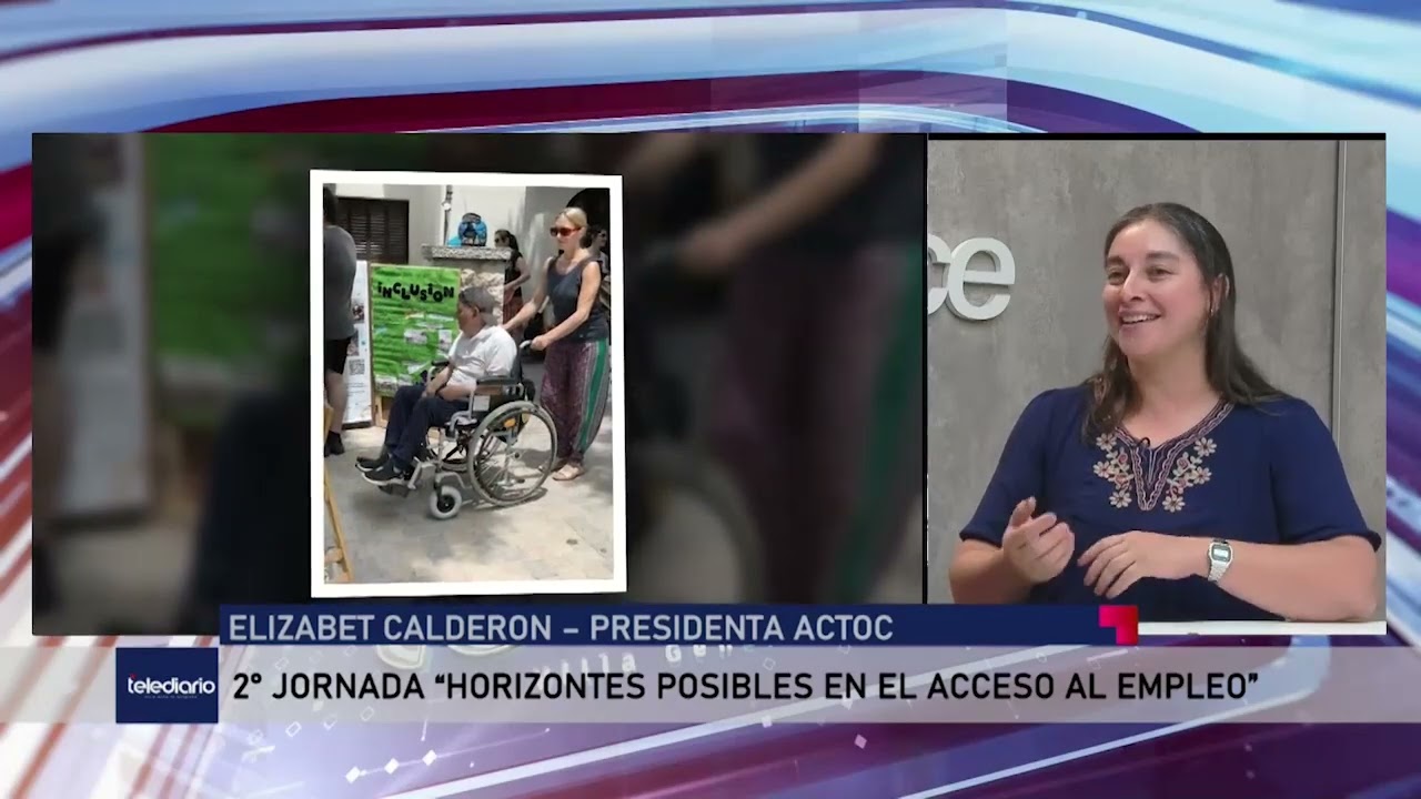 ELIZABET CALDERON   2° JORNADA “HORIZONTES POSIBLES EN EL ACCESO AL EMPLEO”