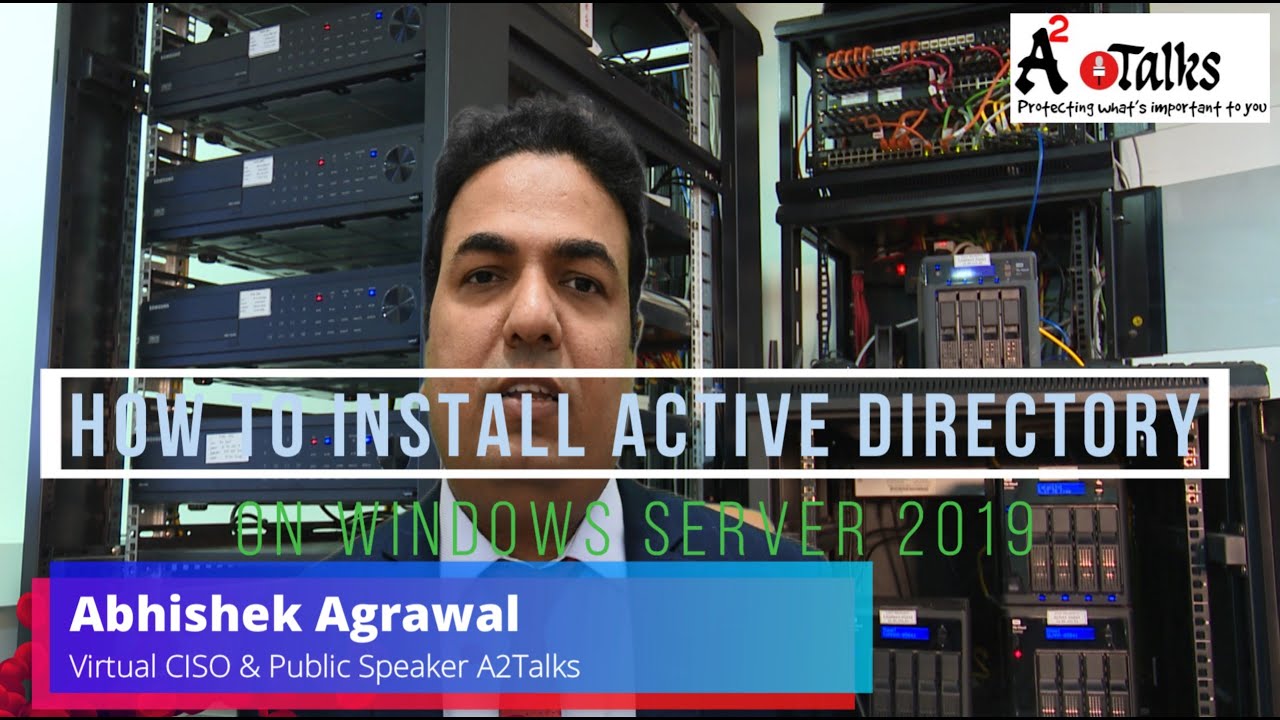 How To Install Active Directory Domain Services on windows server 2019