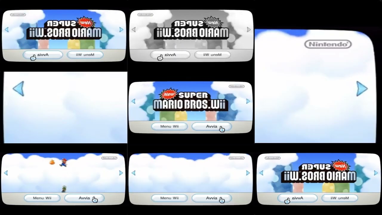 (RQ) New Super Mario Bros. Wii Intro has a Sparta Gamma Remix