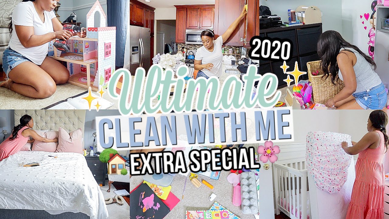 EXTRA SPECIAL ULTIMATE CLEAN WITH ME! EXTREME SPEED CLEANING MOTIVATION | REAL LIFE HOUSE CLEANING