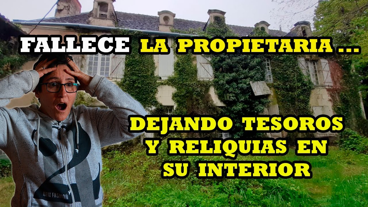 Fallece la propietaria y todas sus reliquias quedan abandonadas en el interior