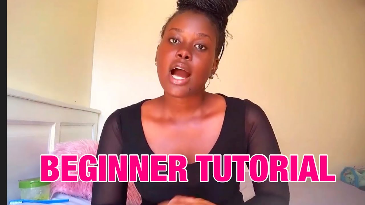 HOW TO LAY YOUR EDGES BEGINNER TUTORIAL.