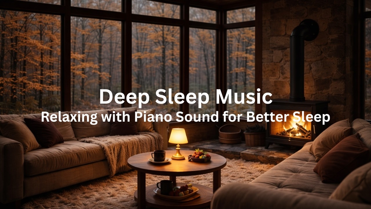 Relaxing with Piano Sound | 5 Hours Music for Stress Relief and Deep Sleep Instantly