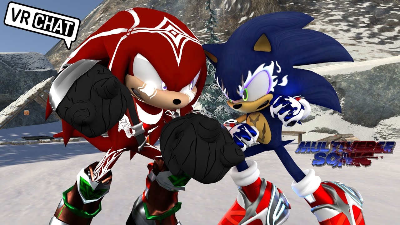 Multiverse Sonic vs Multiverse Knuckles [VRChat]