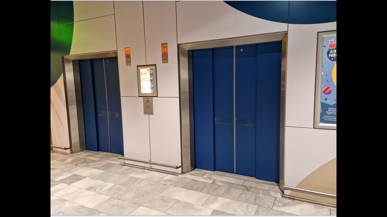 4 Aufzüge Schindler @"Einkaufszentrum Letzipark" Baslerstrasse 50, 8048 Zürich, Schweiz