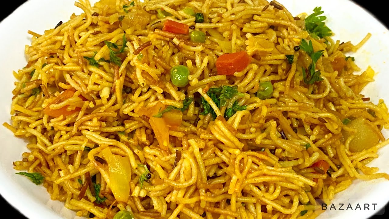 Namkeen Seviyan Recipe | Namkeen seviyan | Vermicelli Recipe | Namkeen Jave recipe garnishkitchen