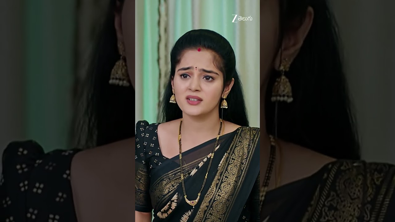 #Ummadi Kutumbam #Shorts #Zee Telugu #Entertainment #Drama