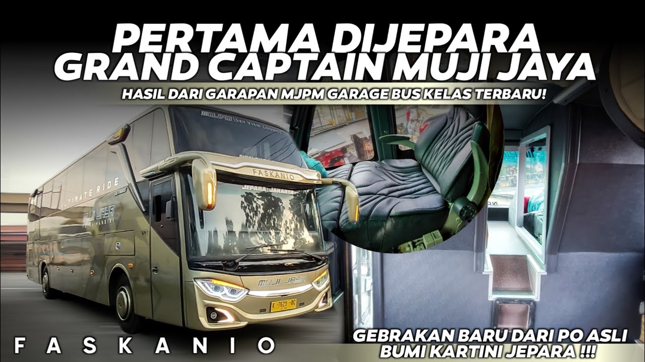 JETBUS 3 UNICOACH PERTAMA DIJEPARA 🤩🔥AMUNISI GEBRAKAN BARU MUJI JAYA 