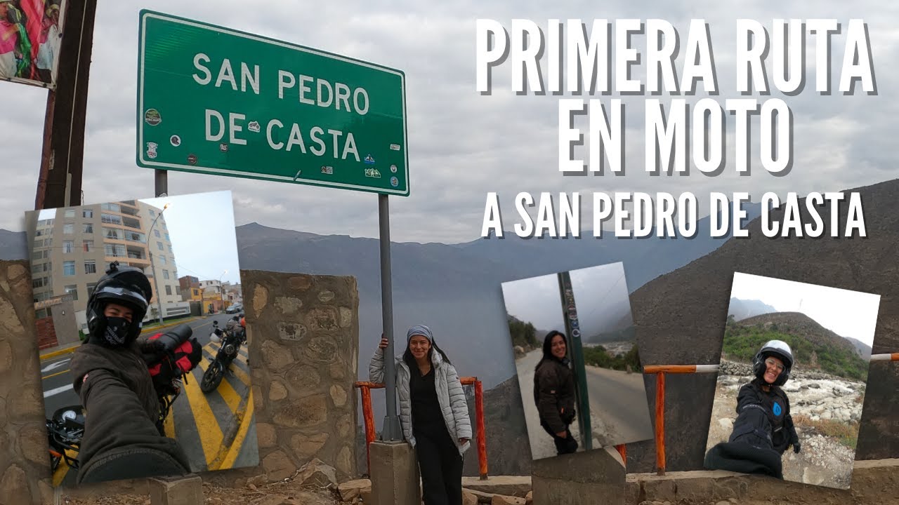 Mi primera ruta en moto LIMA - LA CASA DEL PROTECTOR MARCAHUASI | HUAROCHIRI.