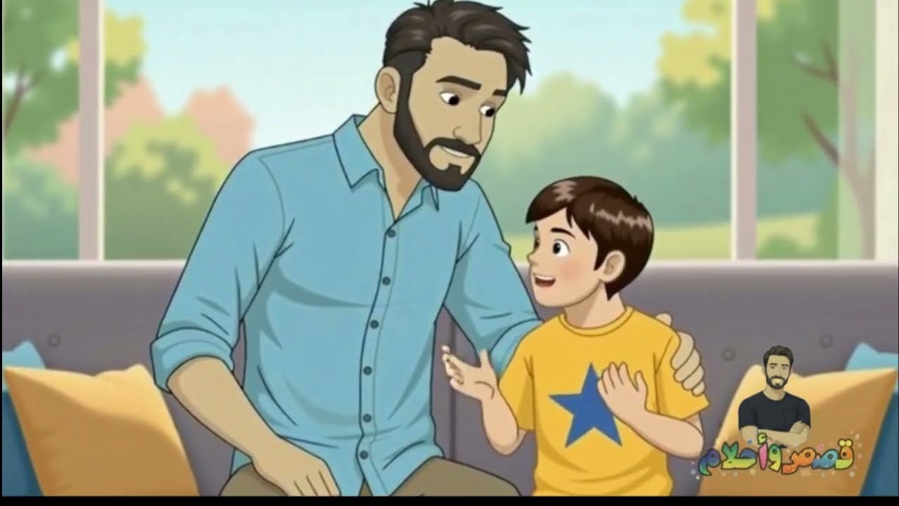 دعوه المظلوم قصه الصياد و الوزير ( قصص و احلام ) كرتون اسلامي #اسلاميات #كرتون