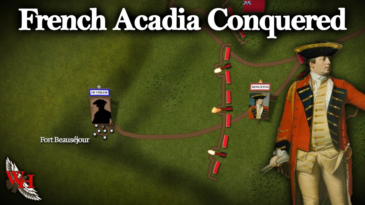 Seven Years War: Battle of Fort Beauséjour - "The Velvet Siege"