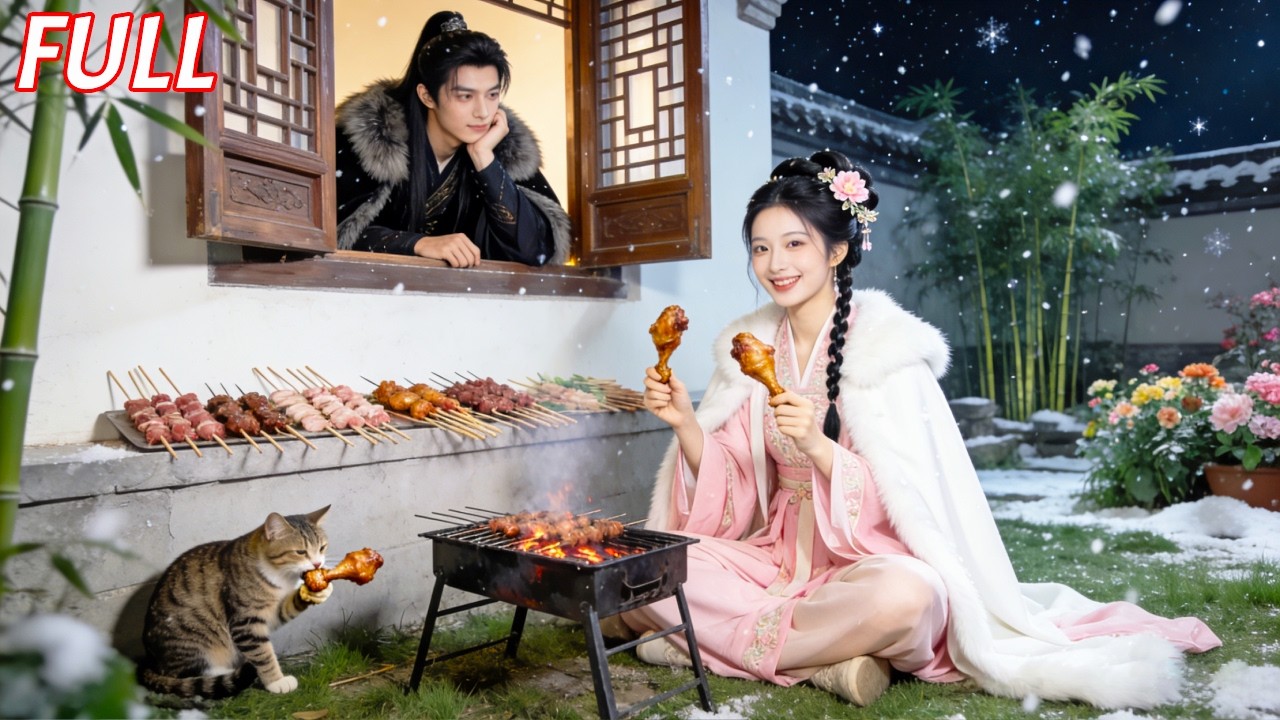 🔥美女廚神腳滑撞上豬頭穿越，醒來竟成300斤胖皇后，當晚偷喫還把皇帝認成太監，意外治好了他的厭食症！#熱門短劇 #drama #短劇全集