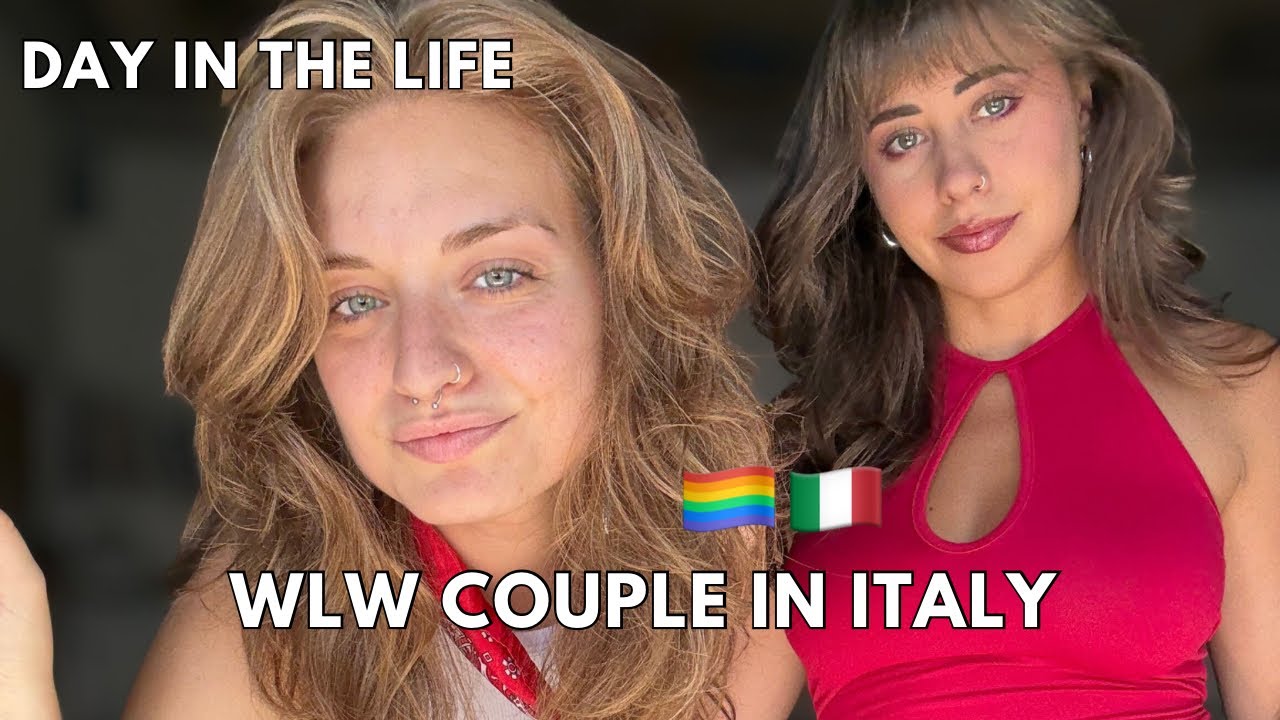 Day in the life as a WLW COUPLE 🏳️&zwj;🌈 in Italy 🇮🇹 | ASMR