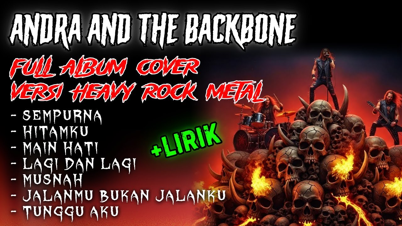 ANDRA AND THE BACKBONE - FULL ALBUM COVER ┃ ROCK METAL VERSION