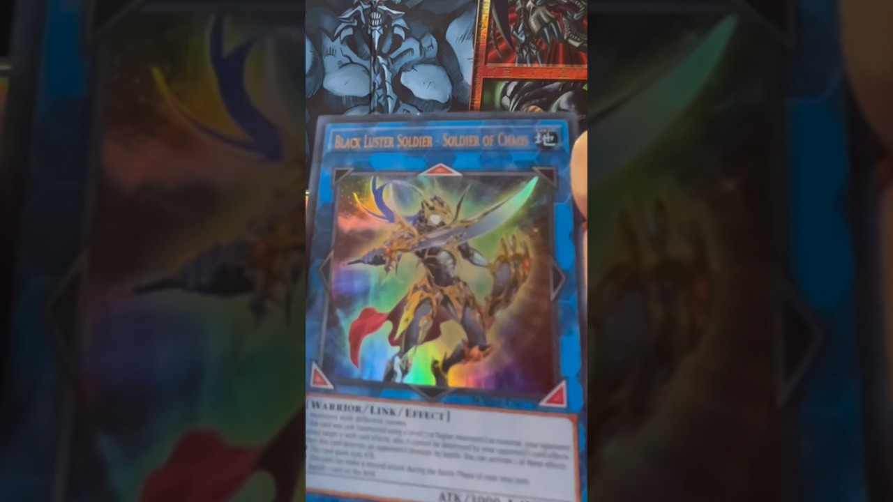 Black Luster Soldier - Soldier Of Chaos (YUGIOH)