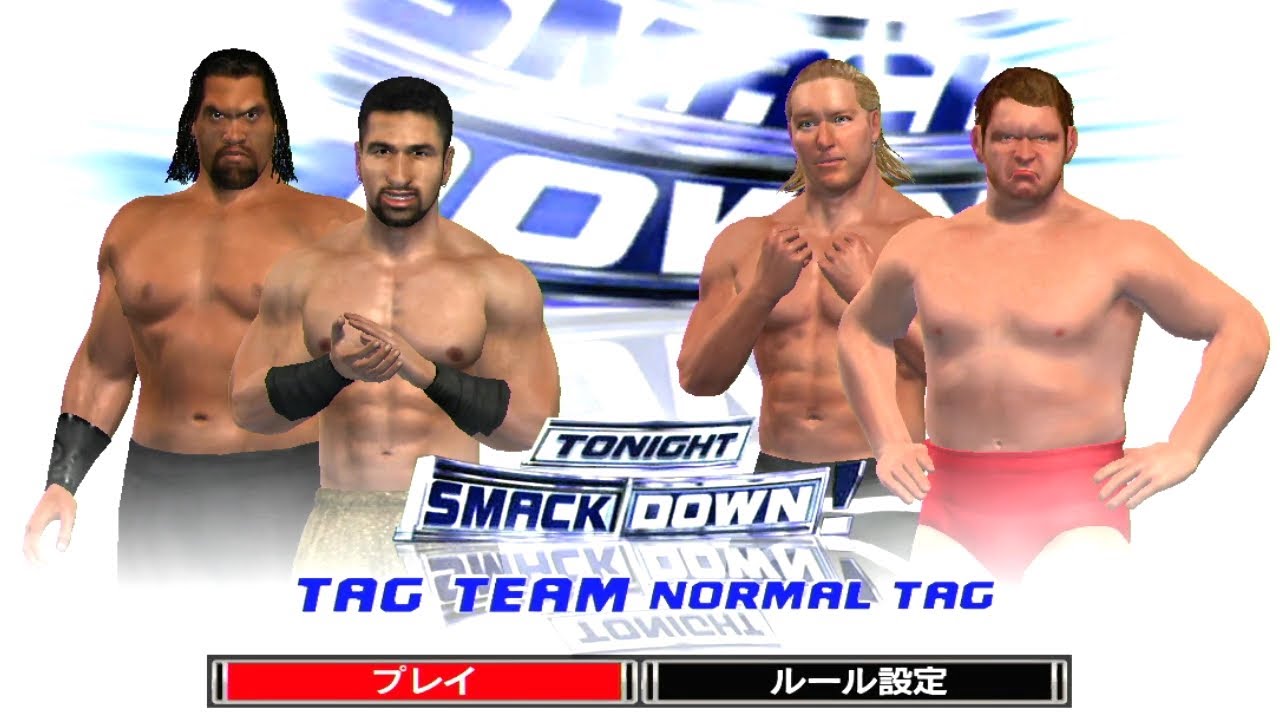 WWE SvR 2007 | The Great Khali & Daivari vs. Lance Cade & Trevor Murdoch