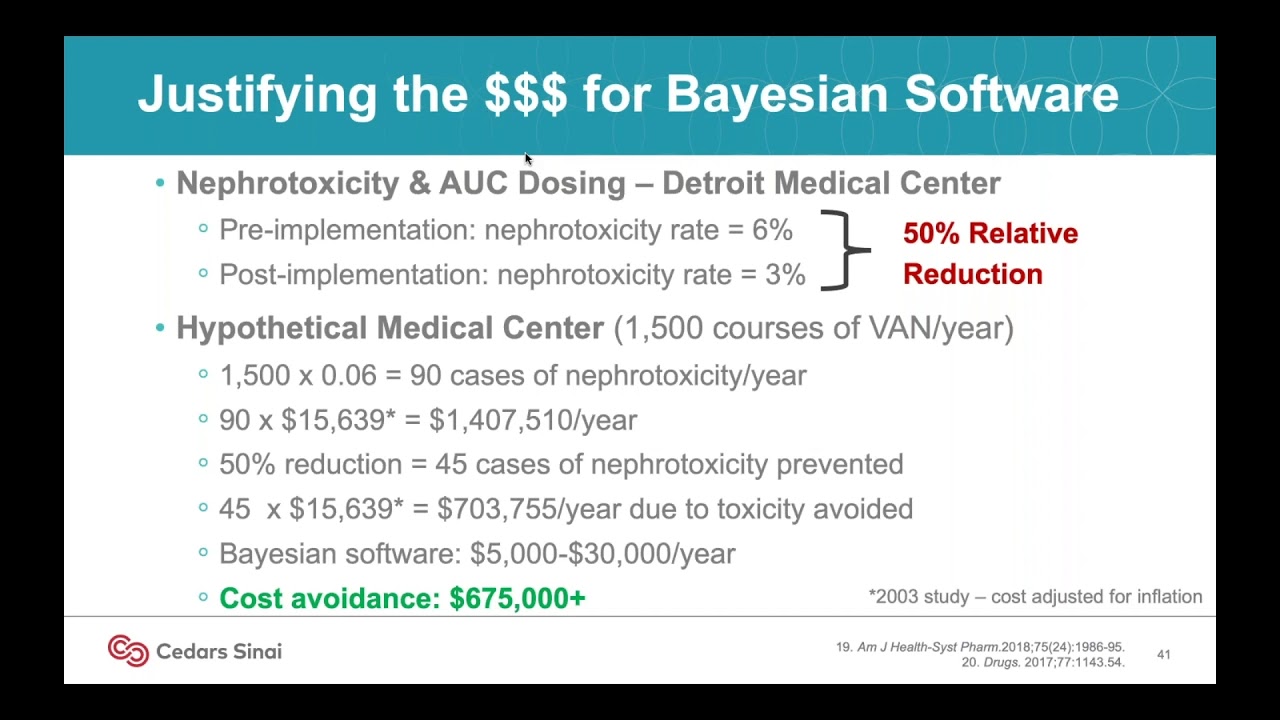 Justifying the Cost for DoseMeRx Bayesian Dosing Software with Ethan Smith, PharmD, BCIDP