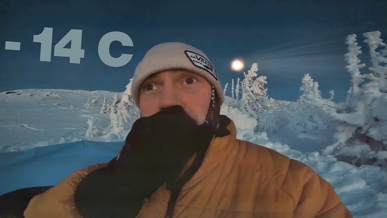 En Vinternatt i Tält | Splitboard Åre