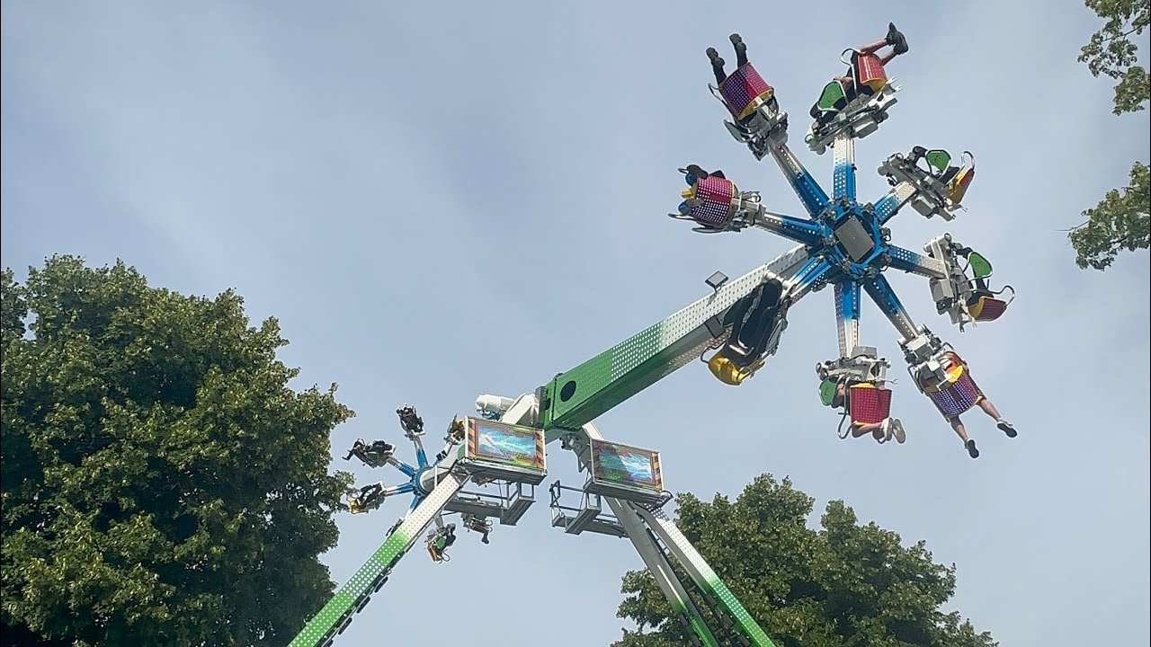 THE NEWEST RIDE FOR THE NETHERLANDS Maximum (KMG Lunarix) - Kermis Best 2025 - POV Onride