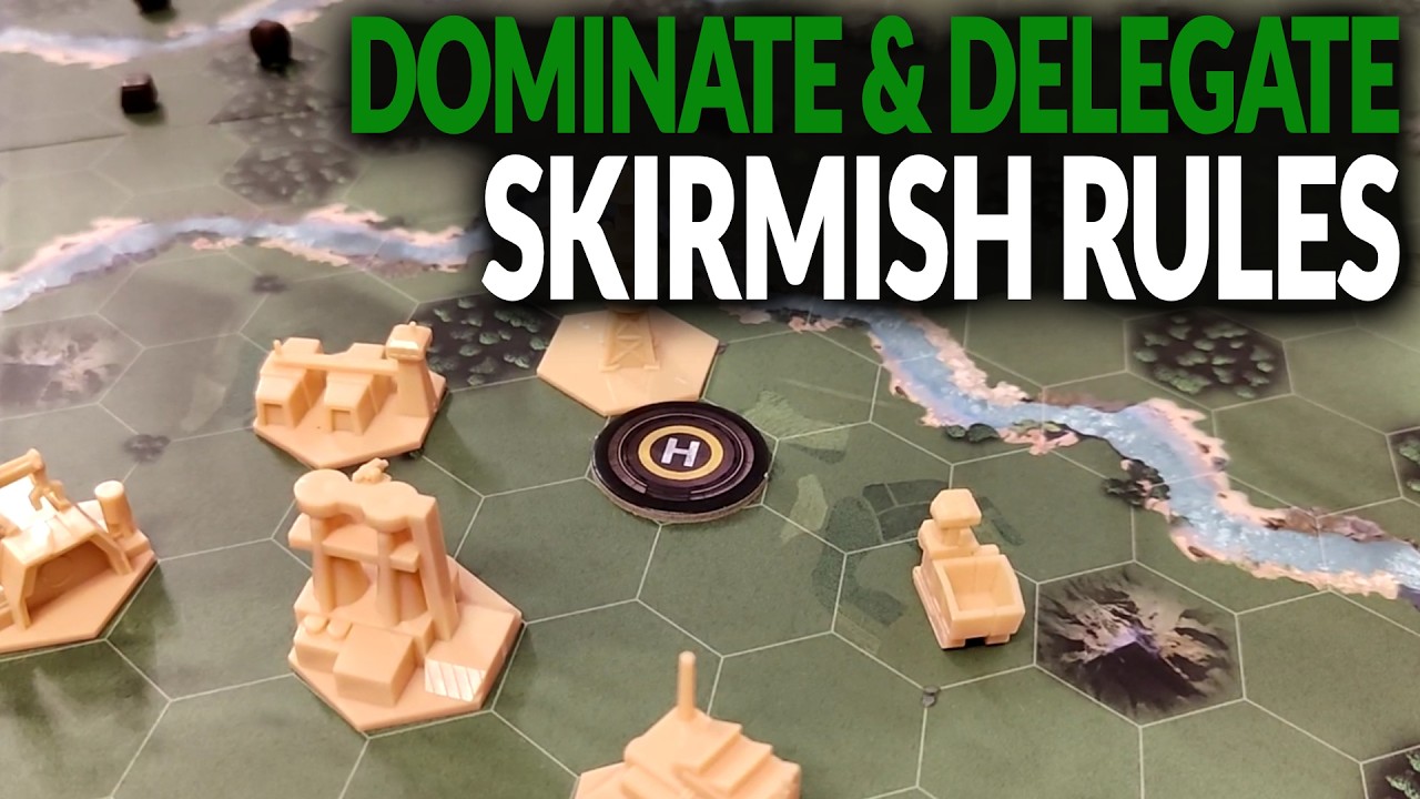 Как играть: Доминируйте и делегируйте полномочия — Skirmish | ВСЕ ПРАВИЛА! 🚀⚔️🛡️