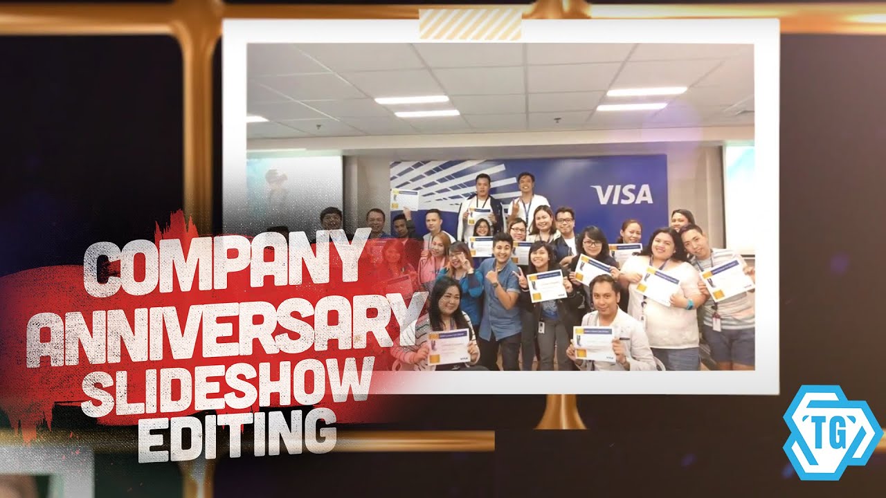 Company Video Anniversary Slideshow Editing | Thirdy Graphics Studio