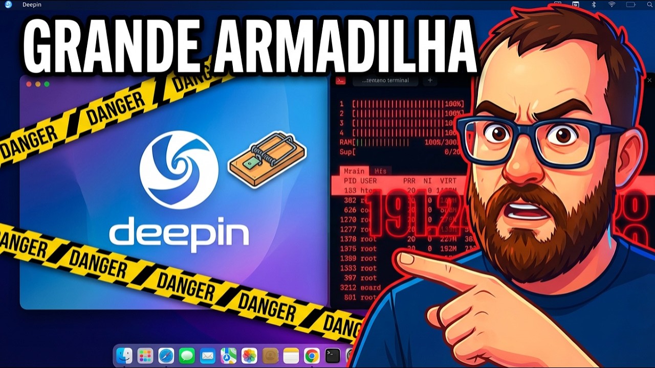 Deepin: O Linux Mais Bonito Que Vira Uma Grande Armadilha Pro Seu PC